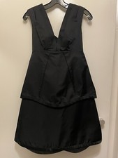 Marc Jacobs Black Formal Dress, Silk/Cotton, Net Skirt, US 2, BNWT (RRP $1200)