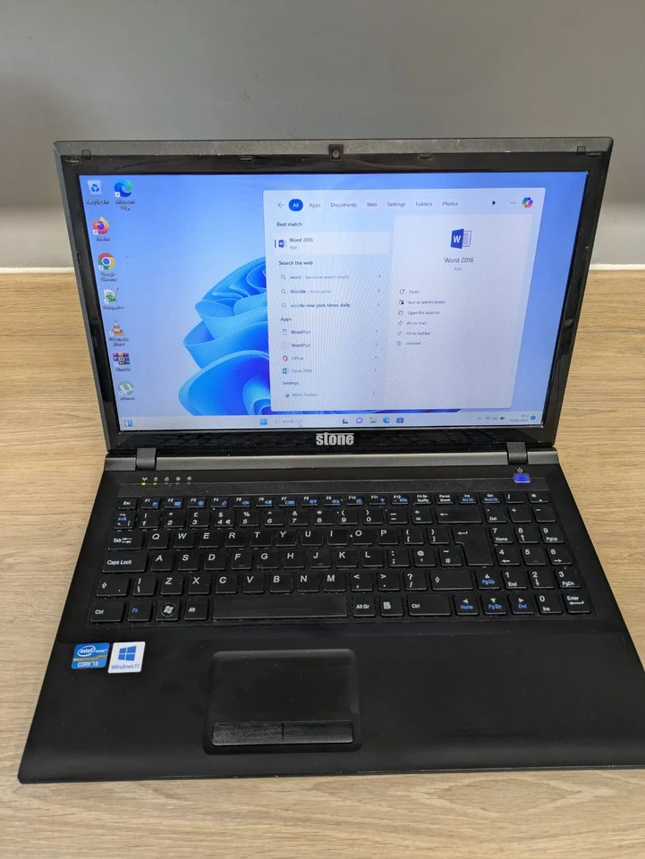 FAST WINDOWS 11 LAPTOP 1TB SSD 8GB RAM 15.6IN SCREEN MS OFFICE AND MORE STONE - Image 3 of 4