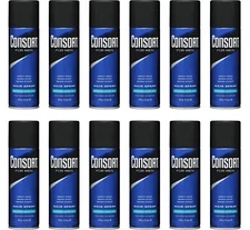 Consort For Men Hair Spray Aerosol Unscented Extra Hold 8.30 oz (Pack of 12)