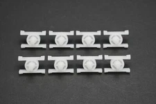 x8 NEW OEM BMW E30 Door Trim Molding Impact Strip Clips Clip - 325i 325e 318i