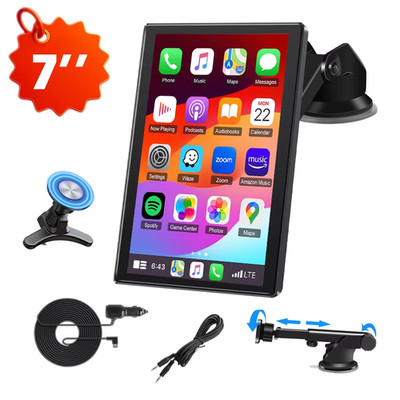 7/8/9'' Unterstützung Ausrichtung & Portrait Auto Spiegel Radio Wireless C