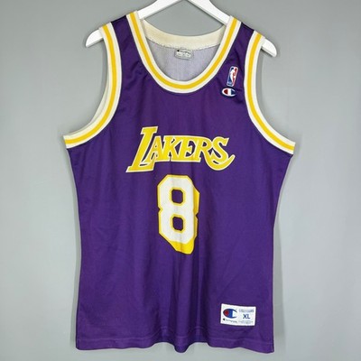 NBA LOS ANGELES LAKERS VINTAGE JERSEY #8 KOBE BRYANT PURPLE