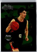 2021-22 Wild Card Alumination #LS-16 Josh Giddey Light Show Green