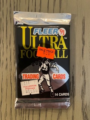 1991 Fleer Ultra Sealed Football Pack