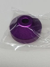45 rpm Record Adapter Purple Color Dome solid Aluminum for 7" Inch Vinyl Records