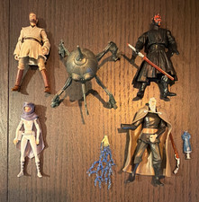 Star Wars Action Figure Lot w/ Accessories Pa...