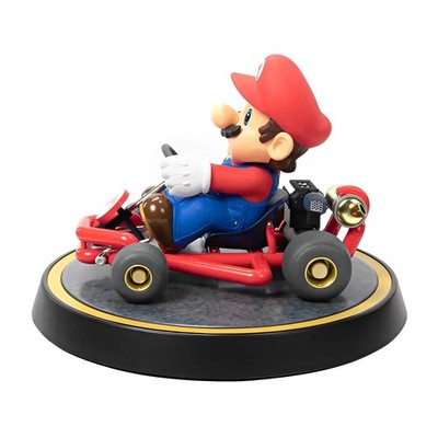 First 4 Figures Mario Kart: Mario Statue,Action Figures