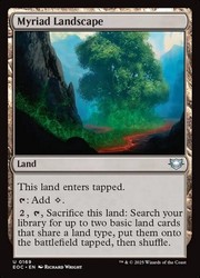 Myriad Landscape #169 Commander: Edge of Eternities