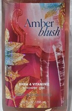 Bath  Body Works Amber blush Shower Gel 10 Oz 295 ML NEW