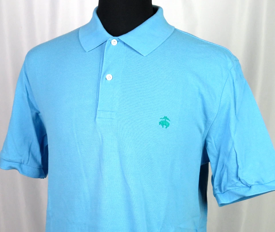 Lote de 4~ Camisas polo de golf Brooks Brothers tejidas de manga corta para hombre medianas Foto 4 de 4