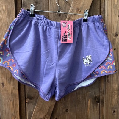 Puppie Love Rainbow Pup Shorts 2XL