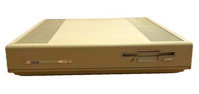 Atari Mega ST 1MB TOS 1.02 geprüft funktionsfähig Laufwerk OK ohne Zubehör