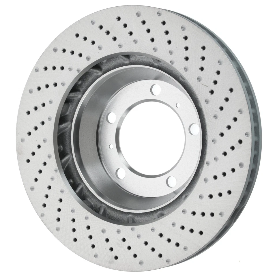 GENUINO PORSCHE 911 2015-2016 disco de freno delantero izquierdo rotor ventilado 991-351-403-02 Foto 3 de 4