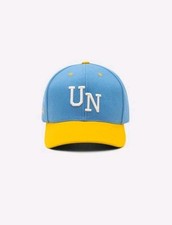 LeBron James Uninterrupted - Chosen UN Snapback Hat, Sky Blue/Yellow Authentic 