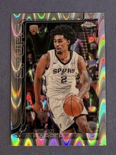 2025-26 Topps Chrome - Dylan Harper #252 RayWave Refractor (RC)