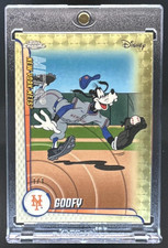 2025 Topps Chrome Update Goofy Mickey and Friends Mets Jersey SuperFractor #1/1