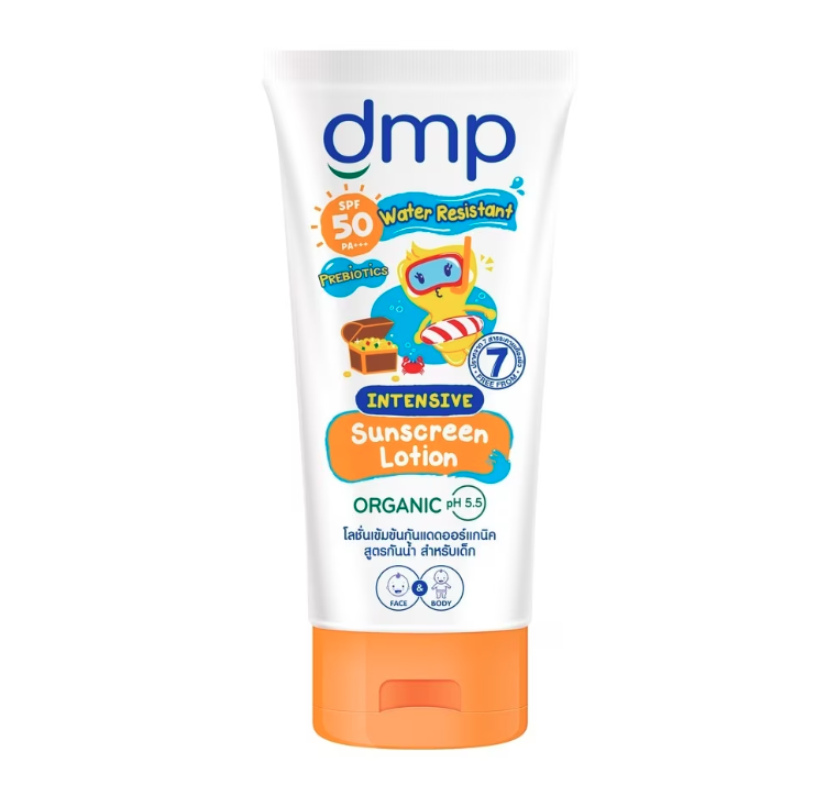DMP Organic Baby Sunscreen Lotion SPF50