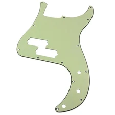 YJB PARTS 20431 Pickguard for Precision Bass Mint Green 3P Inch (Mail not )