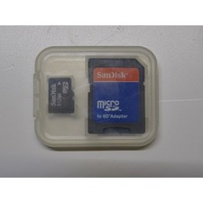 SanDisk Micro SD With SD Adapter 512 MB