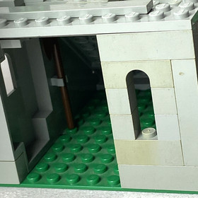 Vtg. LEGO Castle: Camouflaged Outpost (6066) Missing Feathers - Used