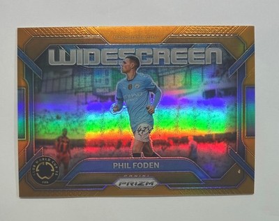 2025 Prizm FIFA Club World Cup Phil Foden Widescreen Gold Prizm 03/10 #16