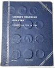 Vintage Coin Album Liberty Standing Quarter Collection 1916-1930 Whitman 24 Pcs