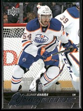 2015-16 Upper Deck Jujhar Khaira Young Guns RC #456 Edmonton Oilers