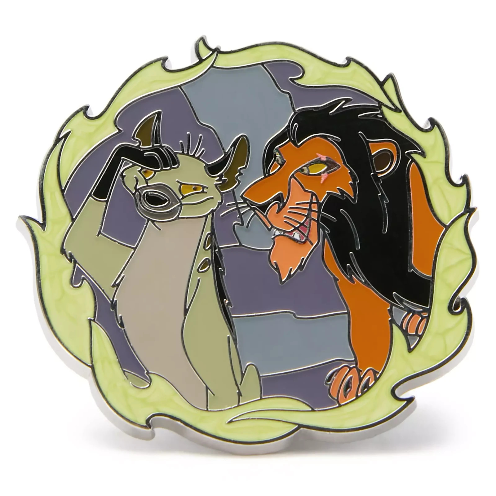 Disney Villains Scar and Ed Enamel Pin – The Lion King