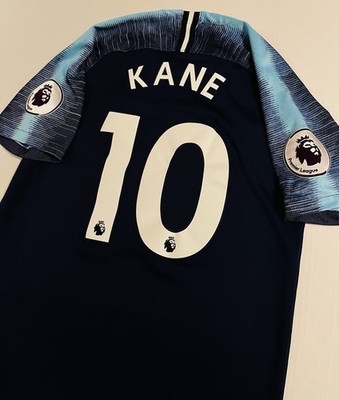 NEW Nike Tottenham Harry Kane 2018 Soccer Jersey Away MEDIUM Blue