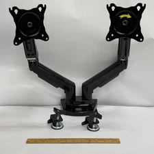 HUANUO Double Arm Monitor Computer PC Screen Display Mount