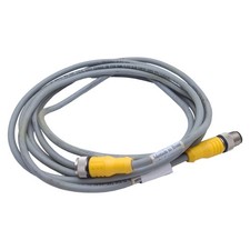 Turck RKC 6T-3-RSC 6T/S101 Cordset M12 Straight 6-Pin Male to Female, 3m Length