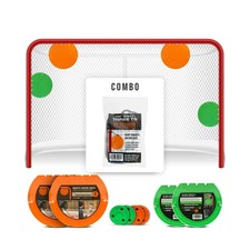 Top Shelf Targets Combo Bundle with Durable Magnetic Hockey Targets/Lacrosse ...
