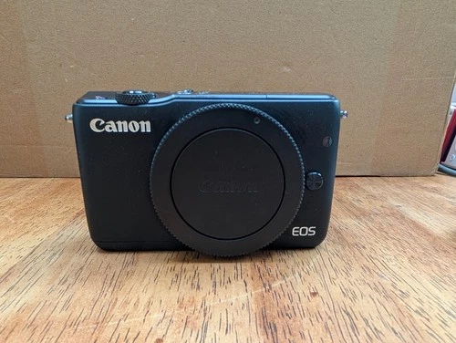 Canon EOS M10 Black 18.0MP Mirrorless Digital Camera Body - Black