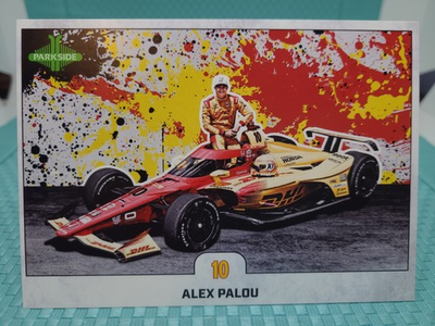 #ad 2026 Parkside Indycar Jumbo Oversized Box Topper Bottomer Alex Palou 12 $14.99