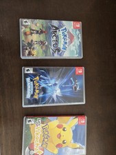 Pokemon Switch Games Lot includes Brilliant D...
