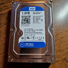 Western Digital WD Blue WD10EZEX 1 TB 3.5" SATA III Desktop Hard Drive TESTED