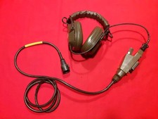 CUFFIE MILITARI CON CONNETTORE PER RADIO.