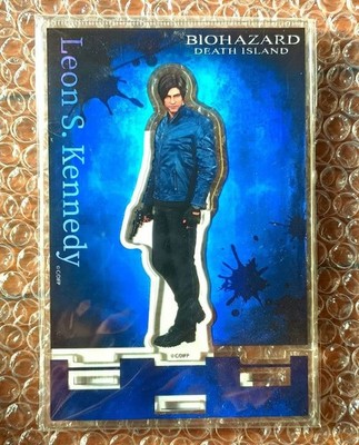 Resident Evil Death Island Leon Scott Kennedy Acryl Ständer aus Japan NEU