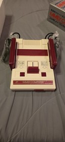 Nintendo HVC-001 Famicom Console with 6 Games, No AC cable