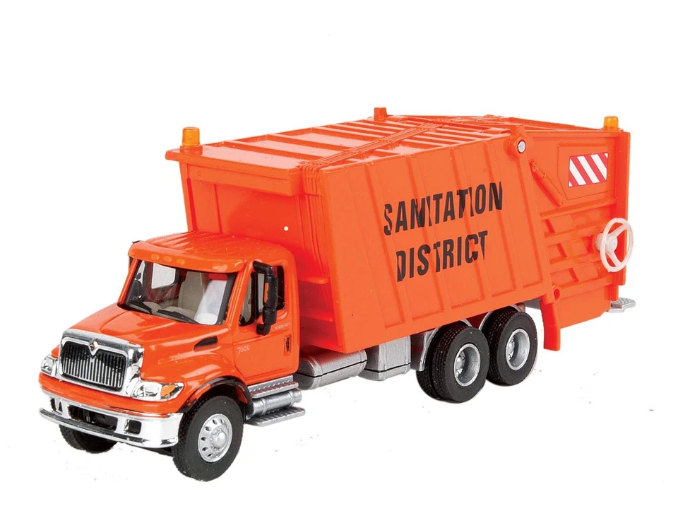 Caminhão de lixo International Orange 7600 - Imagem 2 de 4