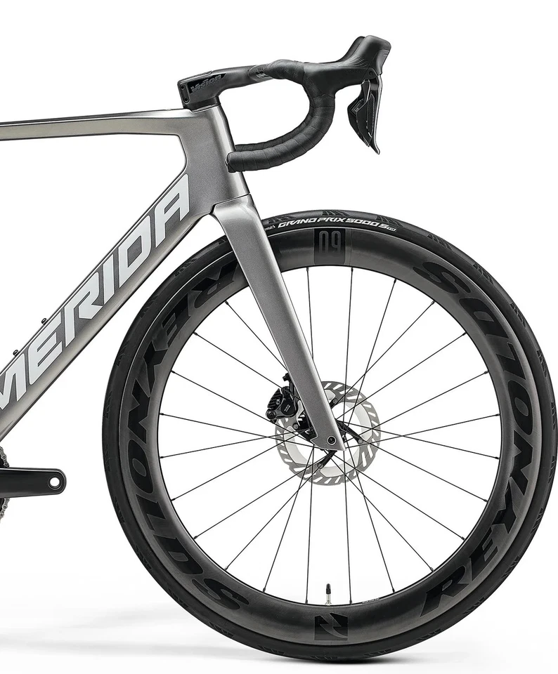 Merida Reacto 8000 Carbon Rennrad 2025 Gunmetal Grey Fahrrad Herren Damen - Bild 3 von 4