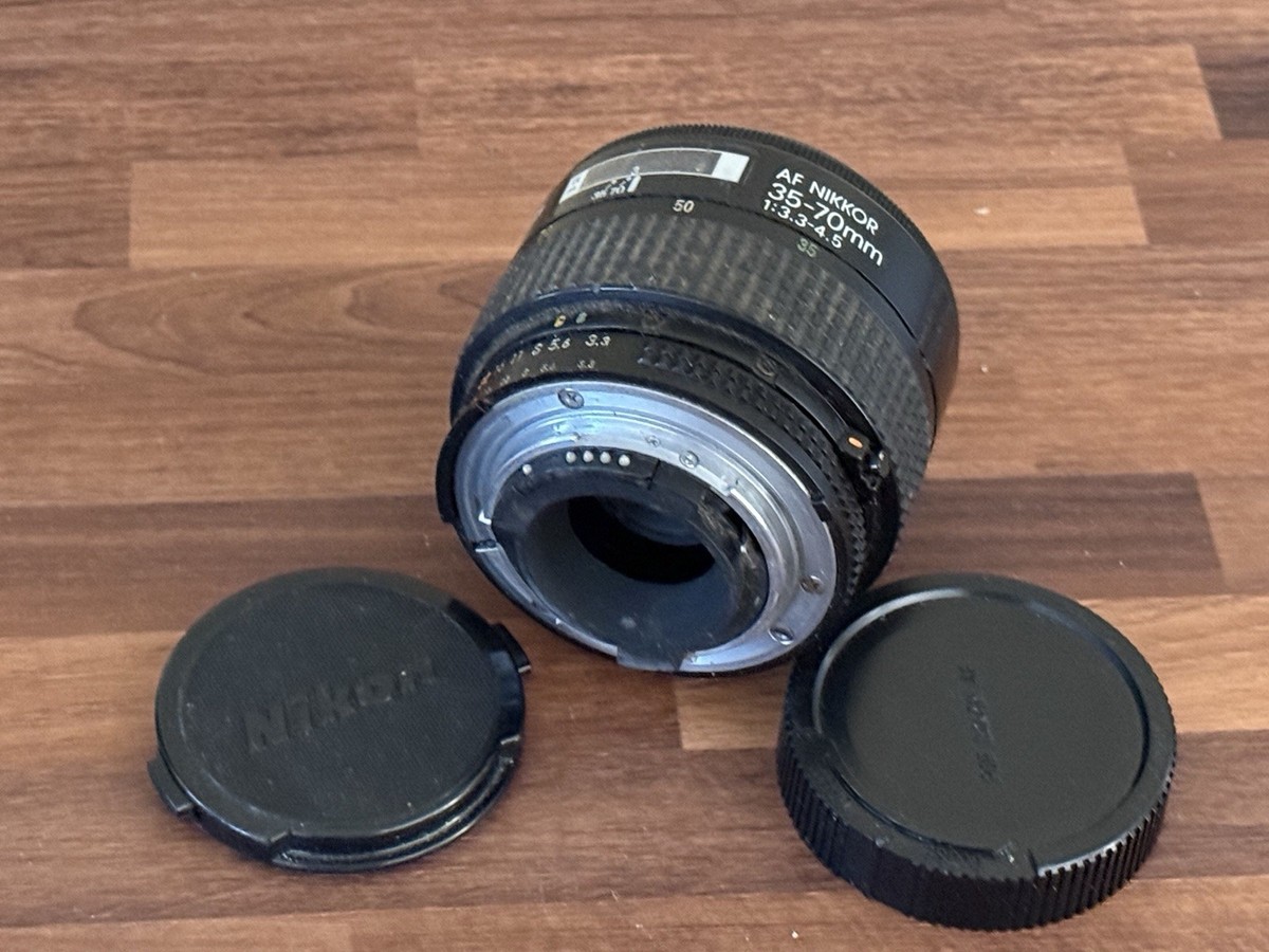 Nikon AF Nikkor 35-70mm 1:3.3-4.5 Zoom Lens For Nikon SLR DSLR