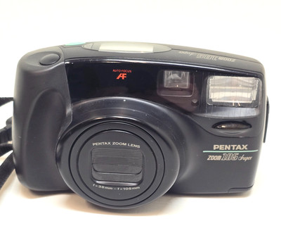 Kompaktkamera Pentax Zoom 105 Super Point & Shoot 35mm Analog (4031)