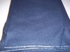 Dorr Mill Store 2+ Yards Navy 100% Wool Fabric