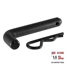 21579 Black Trailer Hitch Pin Clip, 5/8-Inch Diameter, Fits 2-Inch Receiver