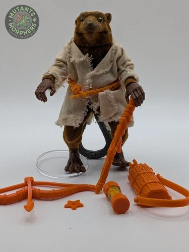 Vintage Ninja Turtles 1992 Movie Star Splinter Action Figure TMNT Complete