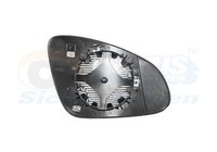 Spiegelglas AußEnspiegel Hagus VAN Wezel 3749837 FüR Opel Astra P10 AsphäRisch