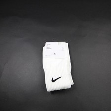 Nike Dri-Fit Socks Unisex White New with Tags M