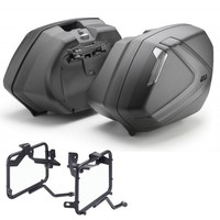 Seitenkoffer + Halter [Givi] V37NNT 37LT FüR Yamaha Tracer 9 Gt+ 2021 2022