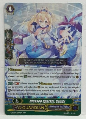 Cardfight Vanguard Gesegnet Sparkle, Sandstrand G-FC04/044EN Rrr Bermuda